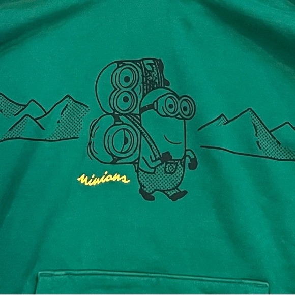 Green Minions Hoodie - Picture 2 of 5